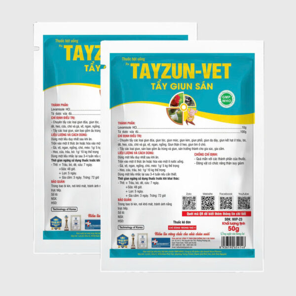 TẨY GIUN SÁN